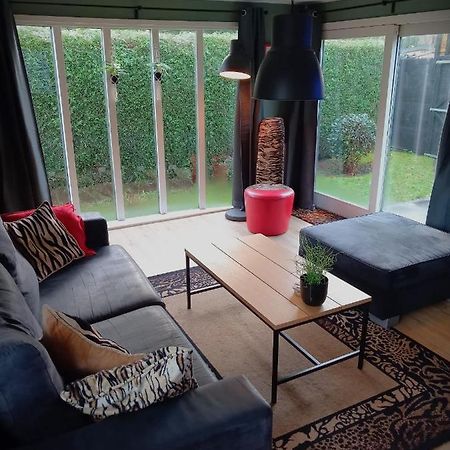 Veluwepark Reewold #Chalet Buizerd# Tussen Het Bosrijke Putten En Garderen Eksteriør bilde